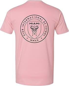 Amazon.com: Miami Futbol Soccer Unisex Fan T-Shirt IMCF Logo